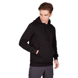 Alpinist Stream Erkek Kapşonlu Sweatshirt Siyah