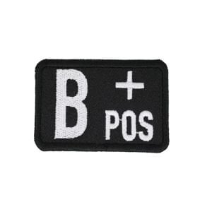 B+ Patch - Siyah