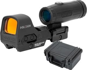Holosun HS510C Open Reflex Sight & HM3X Magnifier Büyüteç Seti