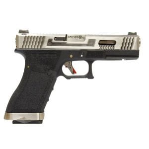 WE Glock G18 FullAuto T7 GBB Airsoft Tabanca SV Kızak / SV Namlu / BK Gövde
