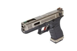 WE Glock G18 FullAuto T7 GBB Airsoft Tabanca SV Kızak / SV Namlu / BK Gövde