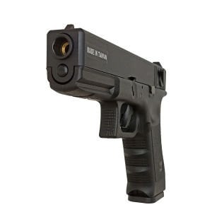 KJW G18 Glock18 Metal Slide SIYAH GBB Airsoft Auto Glock Tabanca KP-18-BK