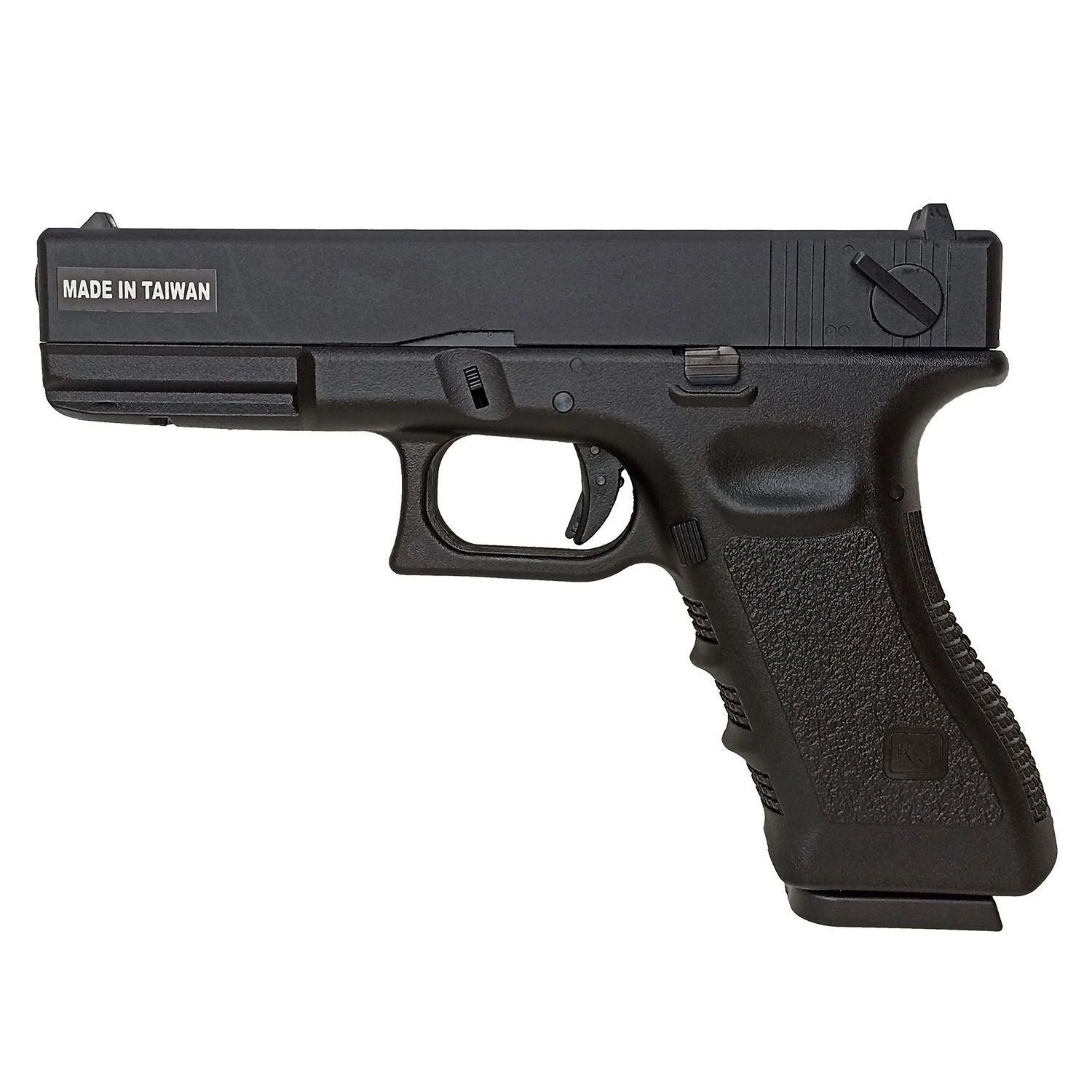KJW G18 Glock18 Metal Slide SIYAH GBB Airsoft Auto Glock Tabanca KP-18-BK