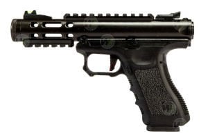 WE GALAXY BK Glock/Ruger HYBRID GBB Airsoft Tabanca Siyah
