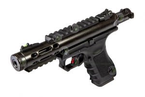WE GALAXY BK Glock/Ruger HYBRID GBB Airsoft Tabanca Siyah