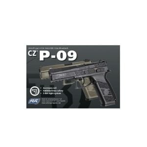 ASG CZ P-09 DUTY PELLET HAVALI TABANCA (Tan)