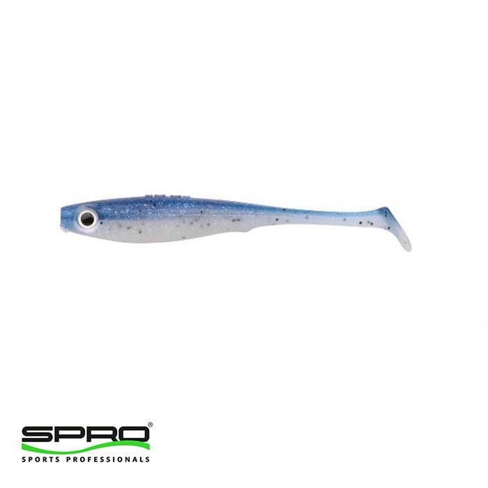 SPRO Iris Pop-Eye 10Cm Silikon UV Blue Disco 24/1