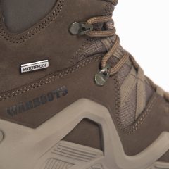 Warboots KHaki Nubuk Deri Waterproof Bot