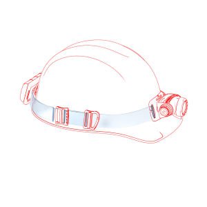 Ledlenser Transparan Silikon Kafa Bandı Type A