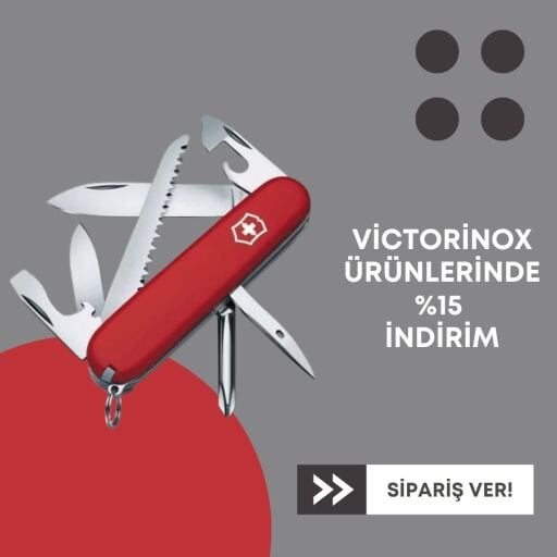 Victorinox Ürünlerinde %15 İndirim 