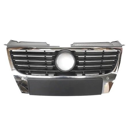 Volkswagen Passat 2006-2011 Model Panjur Sensör Delikli Krom Izgara