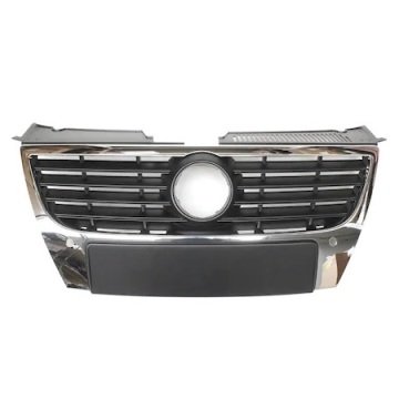 Volkswagen Passat 2006-2011 Model Panjur Sensör Delikli Krom Izgara