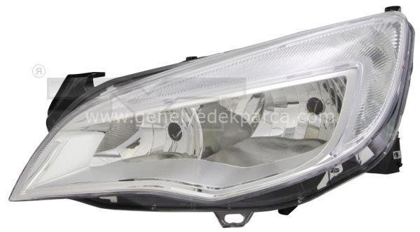 Opel Astra J Sağ Far (Yolcu Tarafı) 2009-2011 Depo Marka