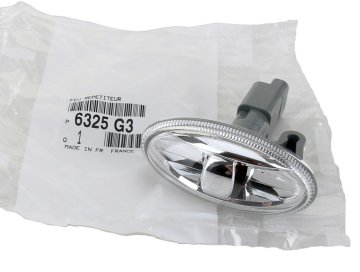 Citroen Ds4 Çamurluk Sinyali Şeffaf Tip Psa Orijinal