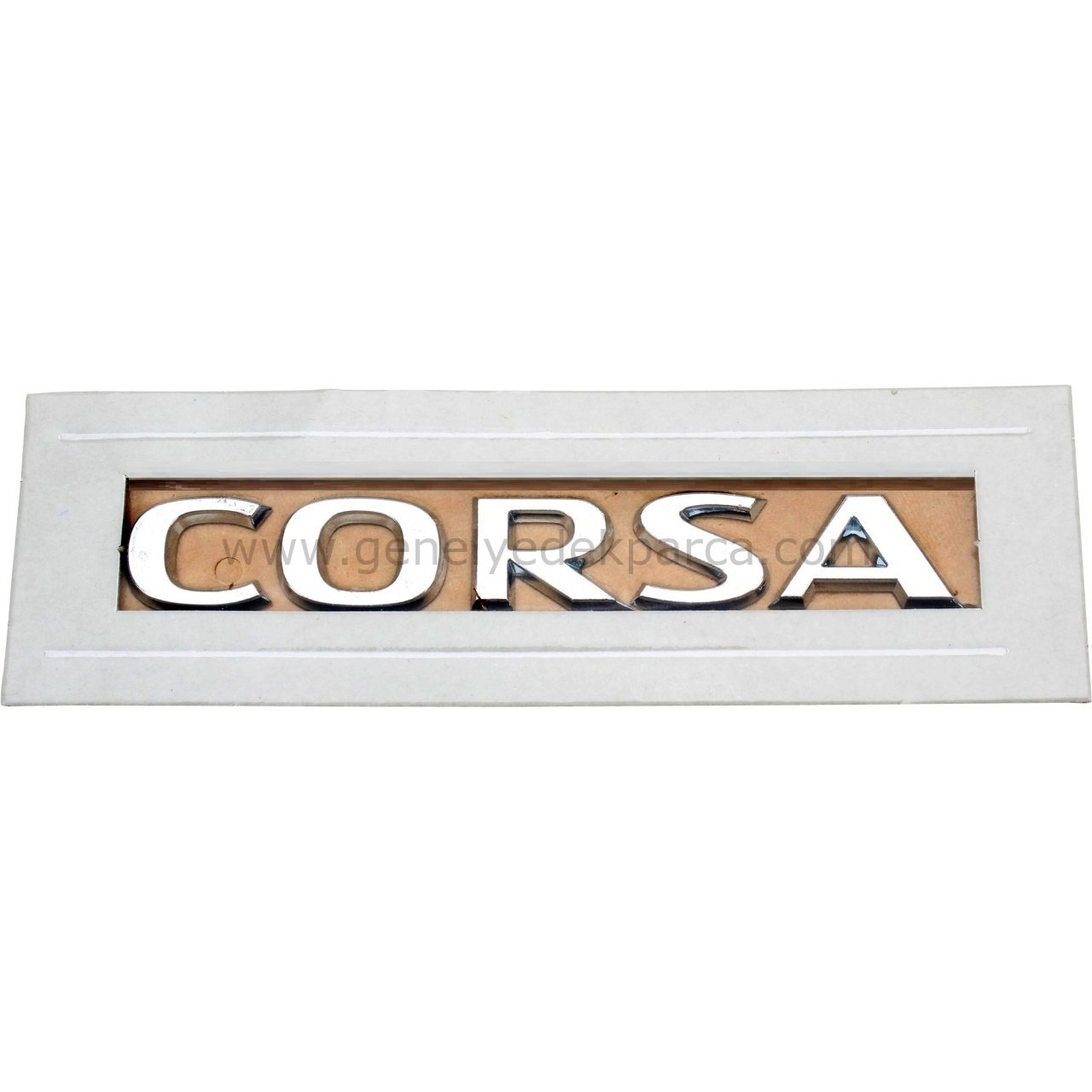 Opel Corsa E Kasa Corsa Yazısı Orijinal Gm