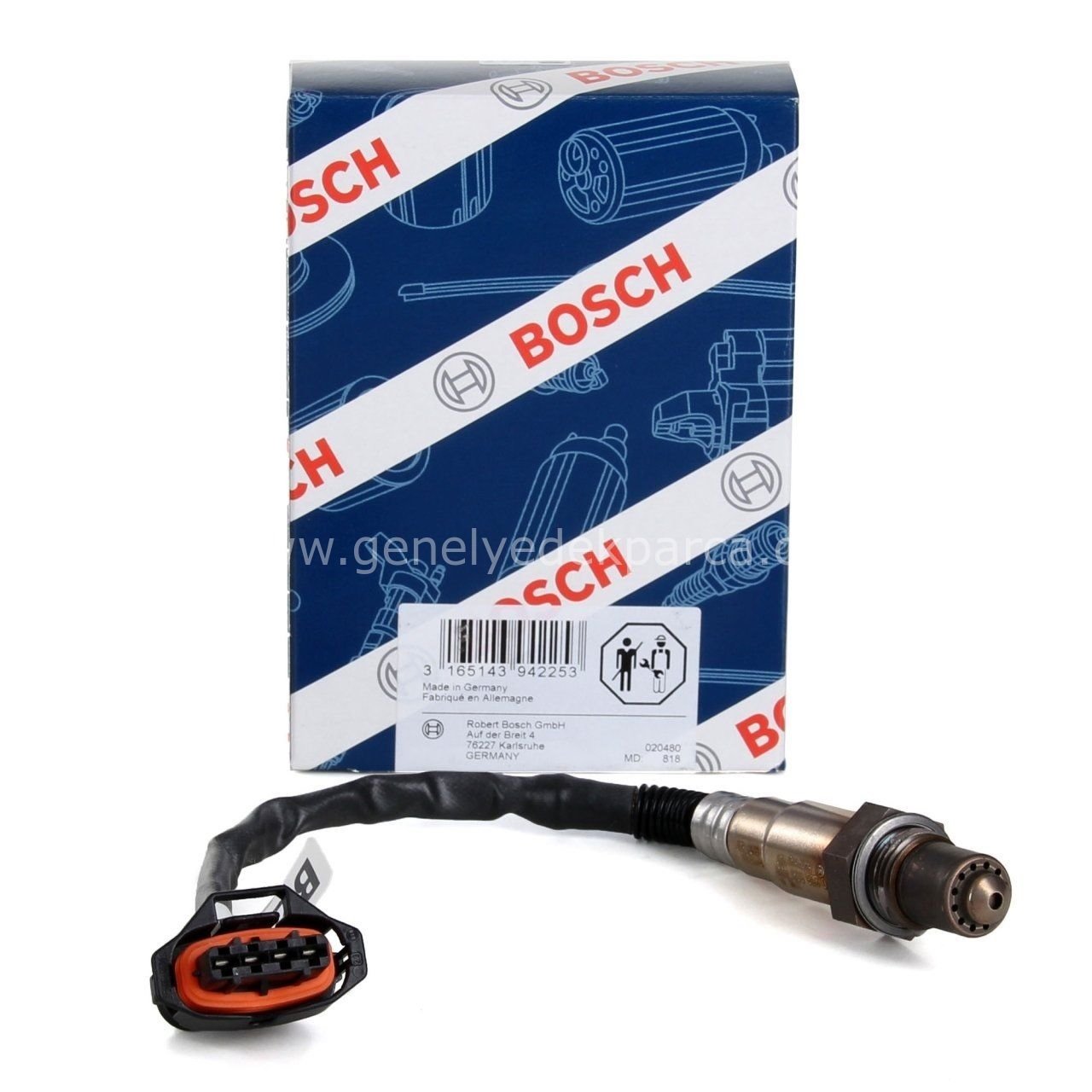 Opel Corsa D 1.2/1.4 Twinport Oksijen Sensörü Pozisyon 2 Bosch Marka