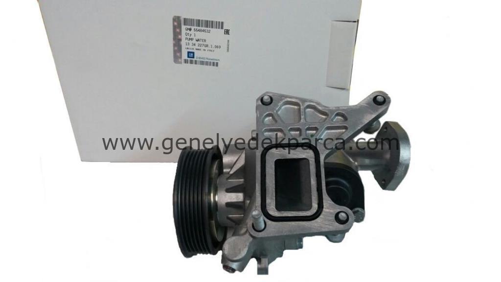 Opel Zafira C 1.6 Dizel Elektirikli Devirdaim ve Termostat Komple GM Marka