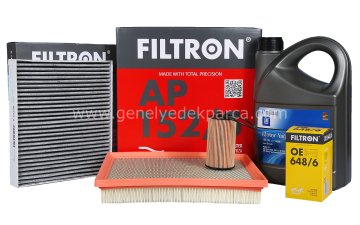 Opel İnsignia Filtron 1.6 Benzinli Motor Bakım Seti GM 5W30 5 LT Yağlı