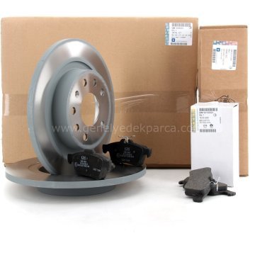 Opel Vectra C Arka Hava Kanalsız Fren Disk Balata Takım Seti GM Marka