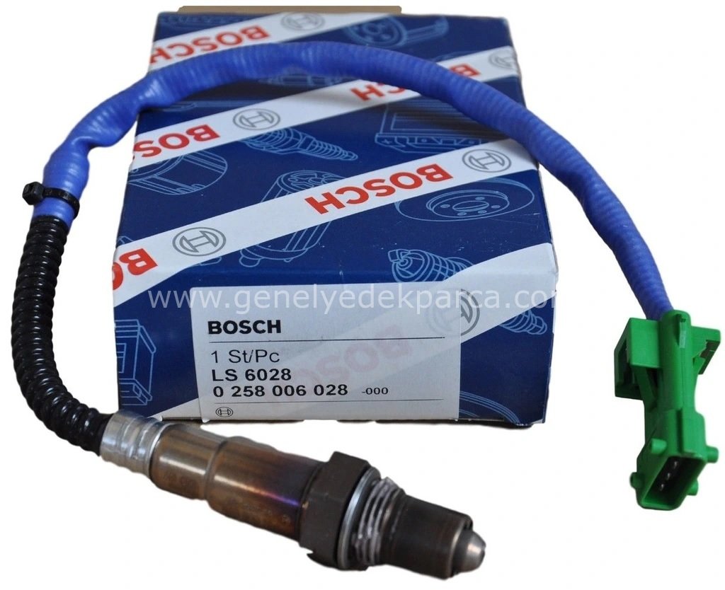 Peugeot 207 1.4/1.6 Oksijen Sensör Bosch Marka (0258006028-207)