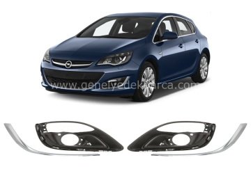 Opel Astra J Sis Far Çerçevesi Krom Çıta Seti