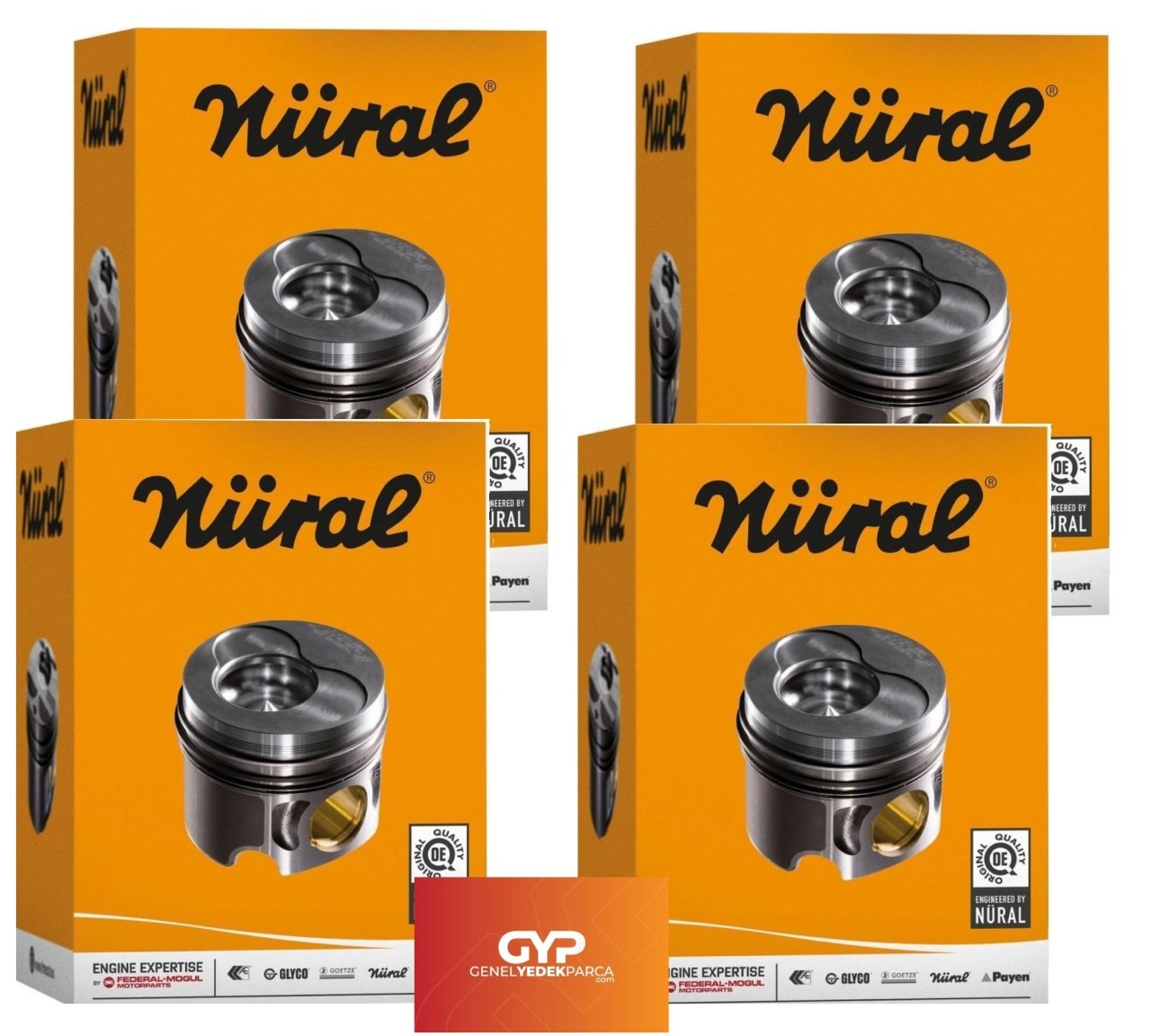 Opel Vectra A 1.8 Piston Sekman Takımı Federal Mogul