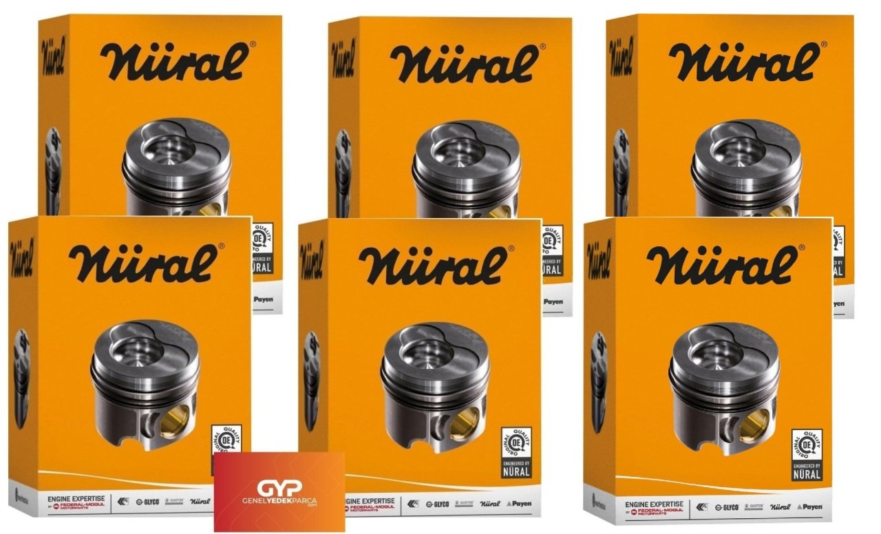 Opel Vectra B 2.5 X25XE Piston Sekman Takımı 0.50 Nüral