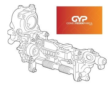 Opel Mokka 1.6 Dizel Egr Soğutucusu Orijinal Gm
