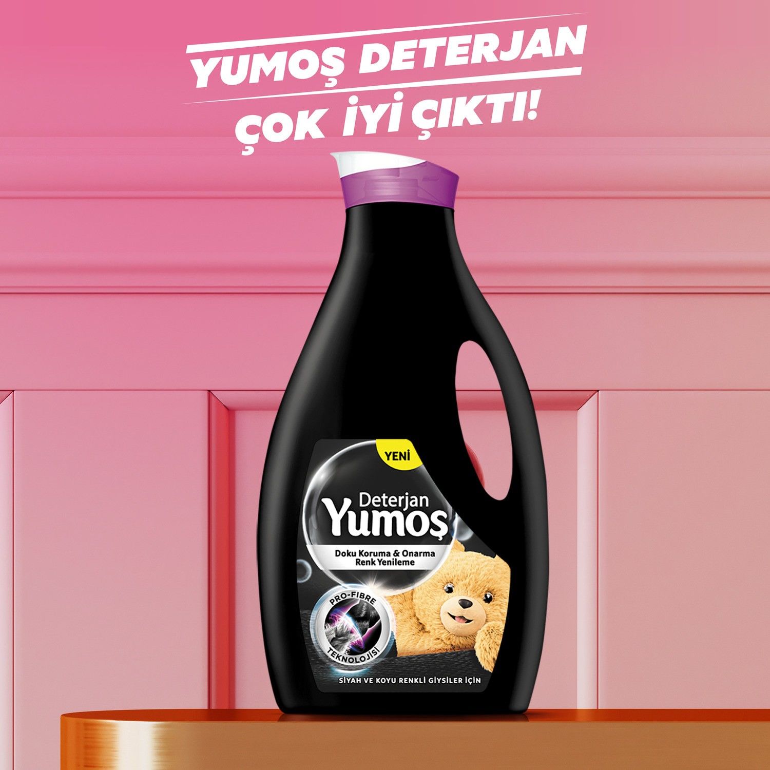 YUMOS SIVI DETERJAN SIYAH BAKIM 2520ML