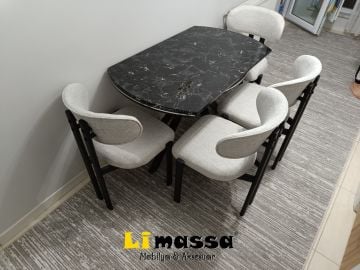 Elips Masa Sandalye Takımı