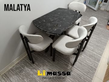 Elips Masa Sandalye Takımı