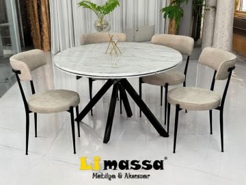 Pegasus Masa Gözde Sandalyeli Takım