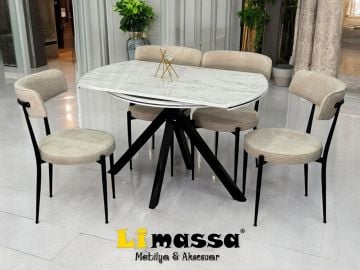 Pegasus Masa Gözde Sandalyeli Takım