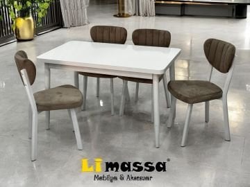 Enzi Masa Esinti Sandalyeli Masa Takımı