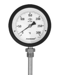 PAKKENS Termometre Ø100mm KL2,0