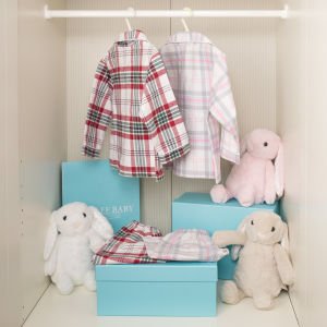 Yeni Yıl Temalı İsimli Filanel Gömlek Pijama Takımı