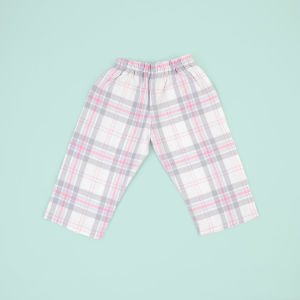 Pembe İsimli Filanel Gömlek Pijama Takımı