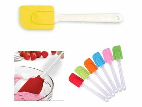 GökkuşağıTicaret Renkli Silikon Spatula