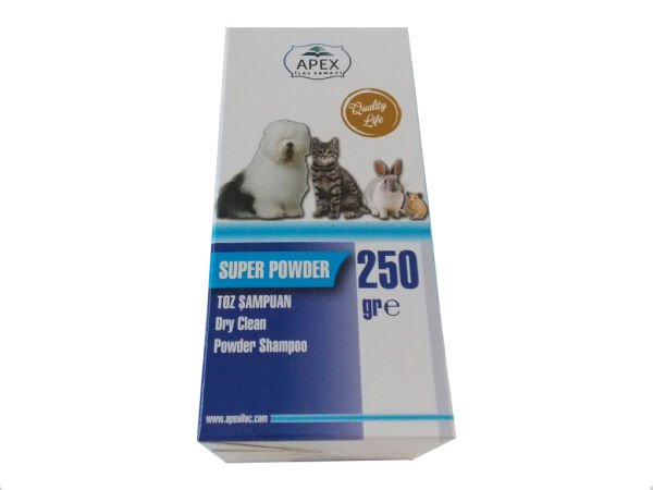 GökkuşağıTicaret Köpek Toz Şampuan - Apex Super Powder