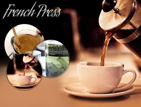 GökkuşağıTicaret Filtre Kahve Makinesi French Press Süzgeçli - 350ml