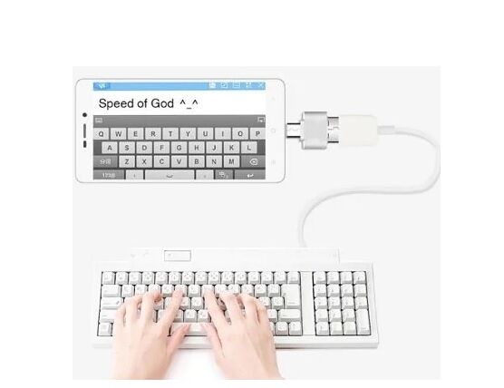 GökkuşağıTicaret Usb to Type - C ye Dönüştürücü - Klavye Mouse Joystick Telefona Bağlama
