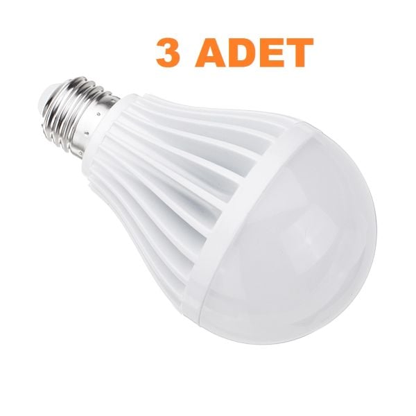 GökkuşağıTicaret 9W Enerji Tasarruflu Led Ampul ( 3 Adet )