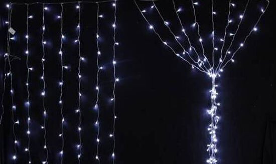 GökkuşağıTicaret 100 Ledli Beyaz Yılbaşı Ağacı Işığı Led Ampül