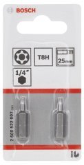 Bosch ExtraHard Security-Torx® T8H*25 mm 2'li