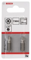 Bosch ExtraHard Security-Torx® T30H*25 mm 2li
