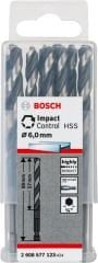 Bosch Impact Ctrl HSS 6,0*98mm 10'lu Paket