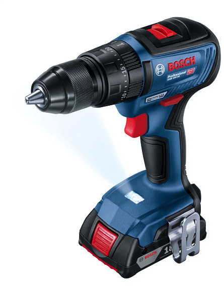 Bosch GSB 18V-50 Professional 2.0 Ah Çift Akülü Darbeli Matkap