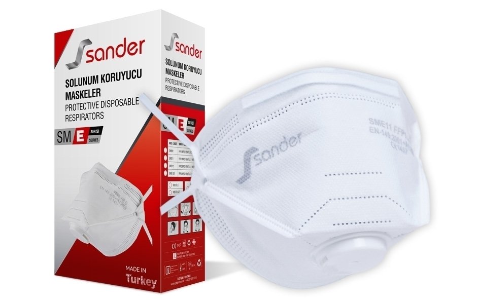 Sander SME Serisi Toz Maskeleri  FFP3 SME13S