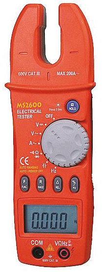 Mastech MS2600 200A AC Açık Pensampermetre