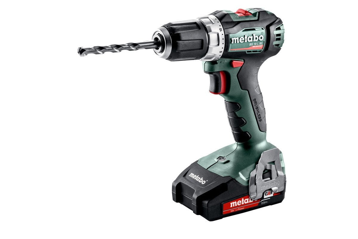 Metabo BS 18 L BL / 2.0 Akülü Matkap ve Tornavida 2x2.0Ah